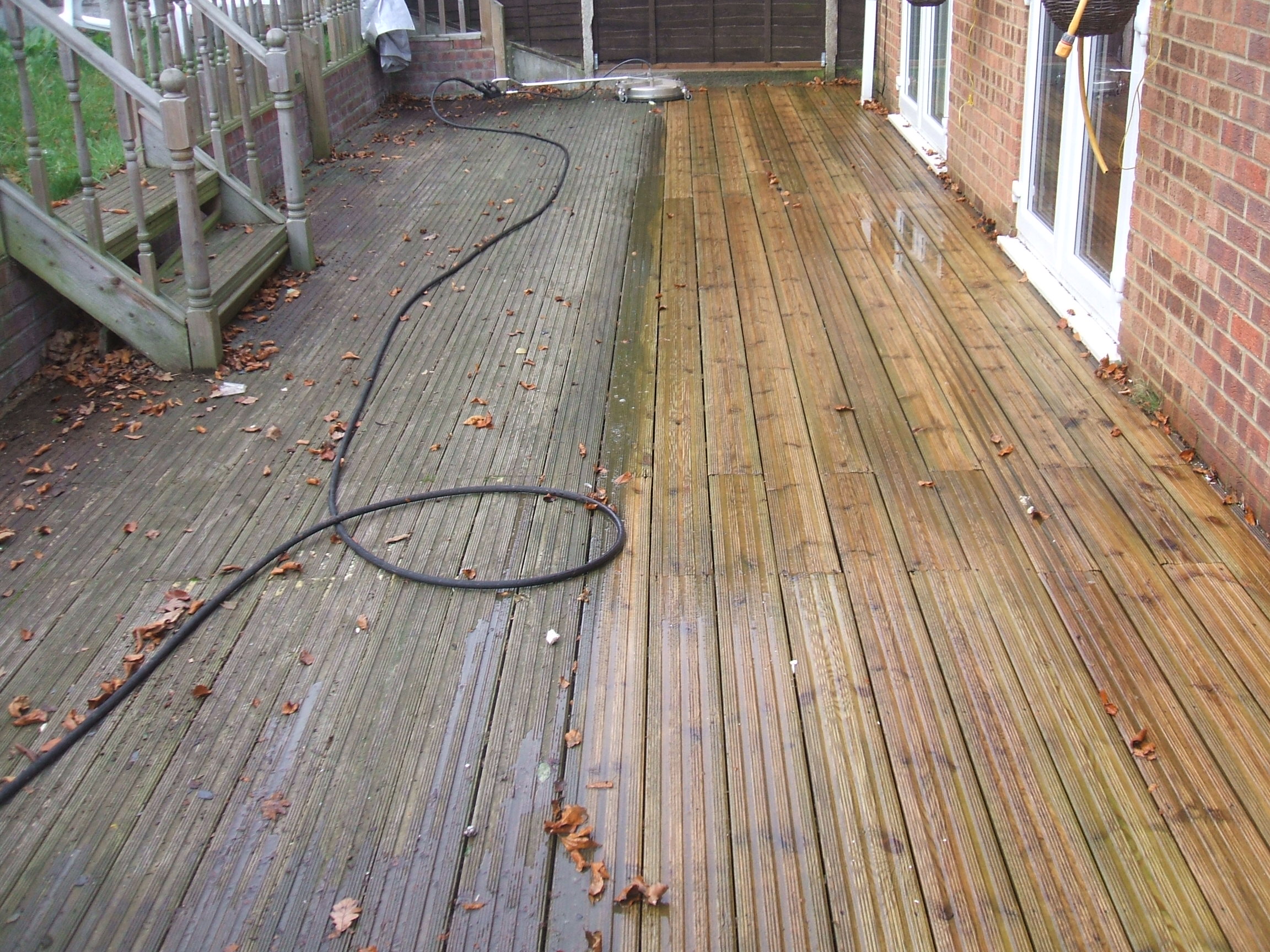 decking cleaning leeds